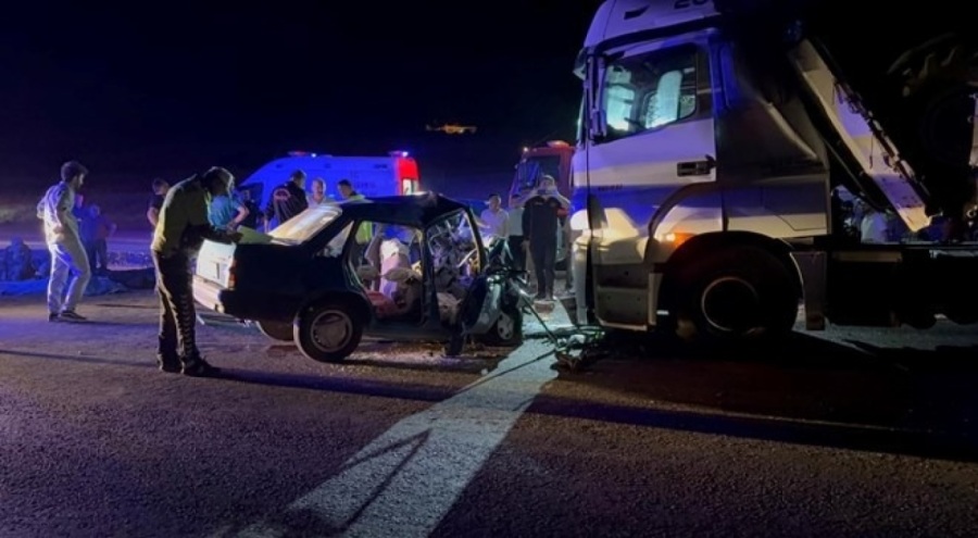 Kahramanmaraş'ta feci kaza: Üç kişi öldü