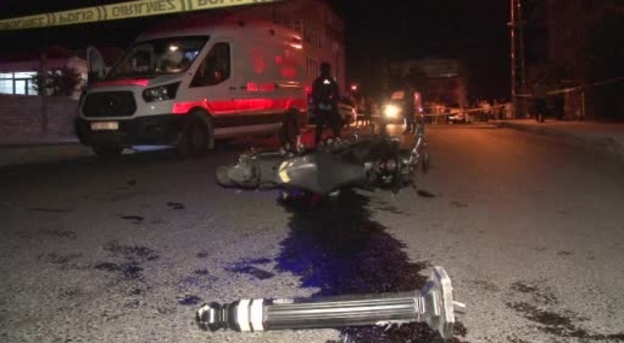 Motosiklet kazası: 2 ölü
