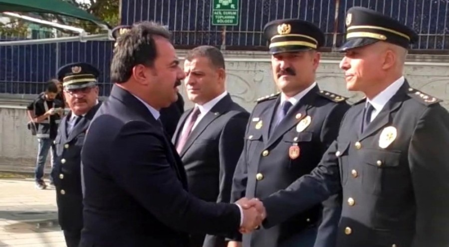 Bursa'ya atanan yeni Emniyet Müdürü Gökçe görevine başladı