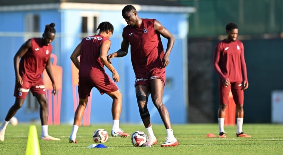 Trabzonspor, Gaziantep maçının hazırlıklarını sürdürdü