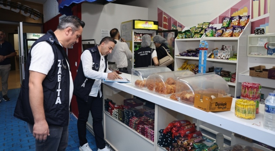 Nilüfer'de okul kantinleri ve kırtasiyeler denetlendi