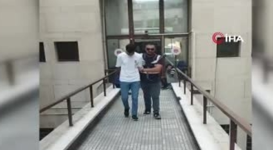Bursa'da polisi gören Çocuk istismarcısı firari, çimlere yatıp ölü taklidi yaptı