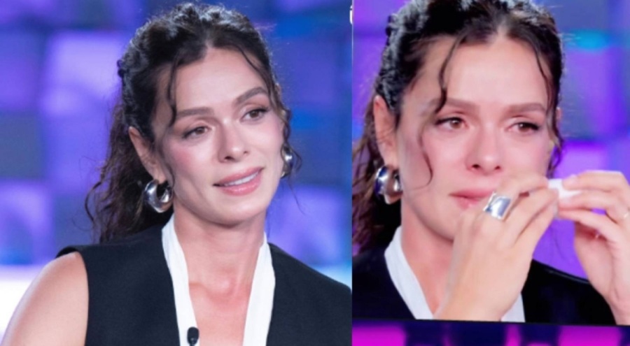 Ünlü oyuncu Özge Özpirinçci duygusal anlar yaşadı