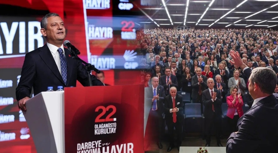 CHP'nin 22. Olağanüstü Kurultayı başladı: Özgür Özel tek aday!