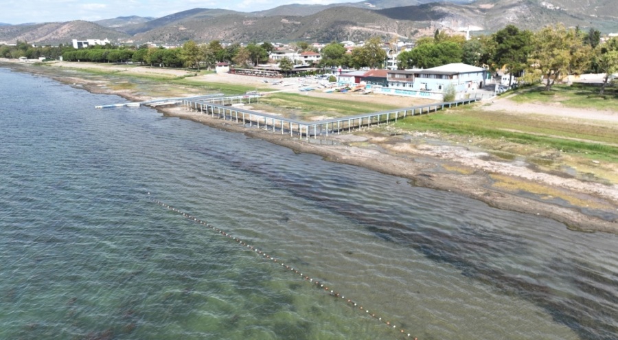 Bursa'da İznik Gölü kuruyor