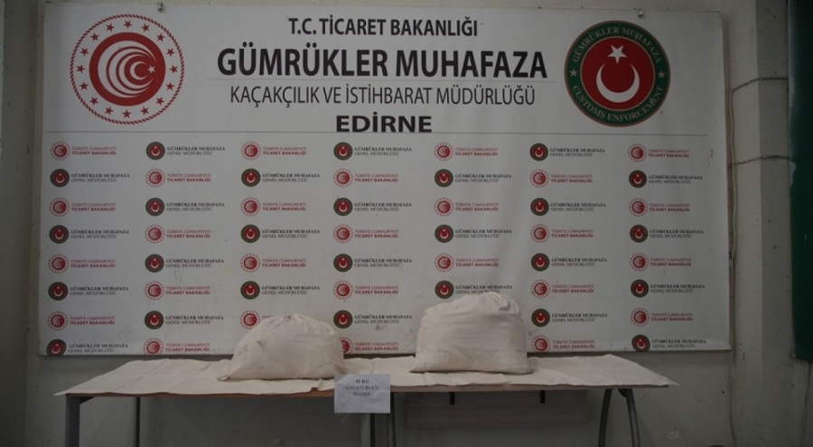 Kapıkule Gümrük Kapısı'nda uyuşturucu operasyonu: 2 tutuklama