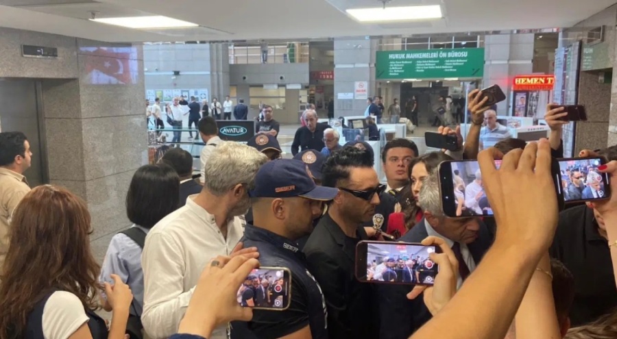 Mabel Matiz, ifade vermek üzere adliyeye geldi