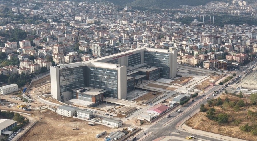 Bursa'nın en büyük acil servisli hastanesi yıl sonunda tamamlanıyor