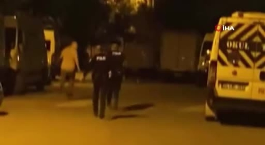 Polisten kaçan yabancı uyruklu şahıs kıskıvrak yakalandı