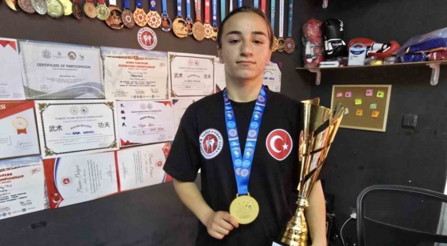 Yozgat'lı genç sporcu Avrupa Şampiyonu oldu