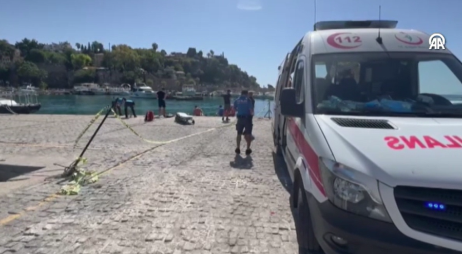 Falezlerden düşen kişi hayatını kaybetti