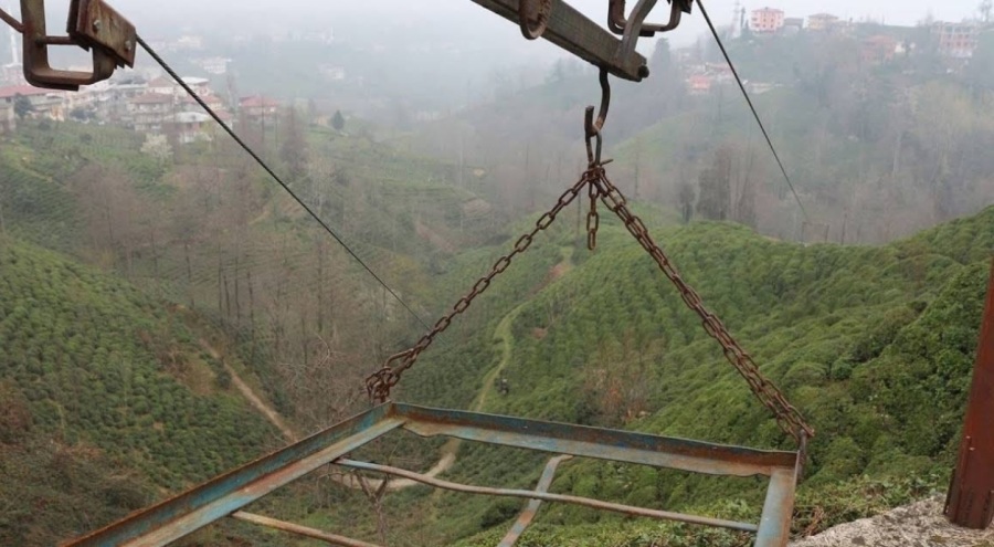 İlkel teleferikte akım faciası! 1 kişi hayatını kaybetti