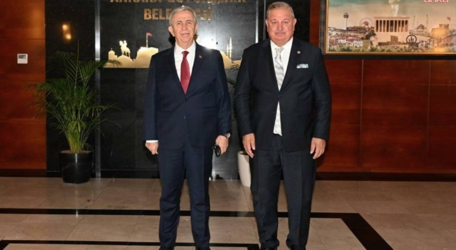 Yeniden Refah Partisi'nden Mansur Yavaş'a ziyaret