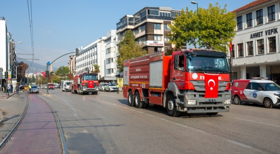 Bursa İtfaiyesi 311 yaşını kutladı