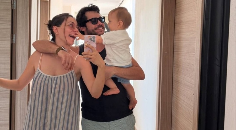 Dilan Telkök ile Berkay Hardal'ın oğlu Noyan 1 yaşında