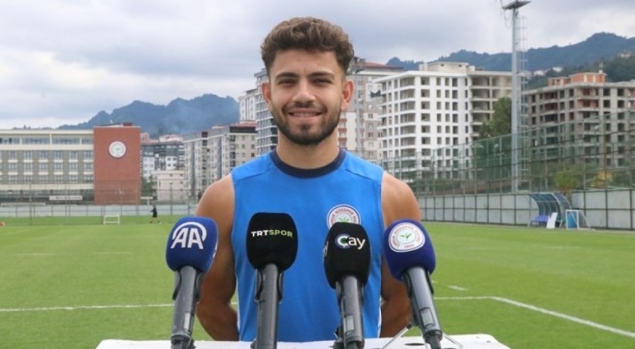 Çaykur Rizespor'un futbolcusu Pala: "Tek amacım Rizespor'a hizmet etmek"