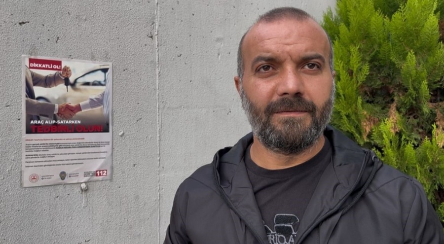 Bursa'da sazan sarmalı! 1,5 milyonluk aracını polis broşürü kurtardı