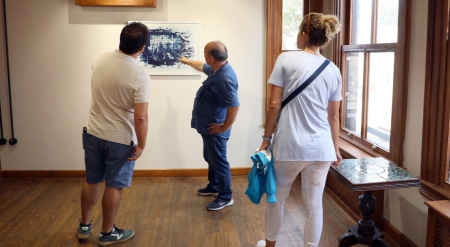 Mudanya'da açılan Su ve Rüzgardılar Sergisine yoğun ilgi