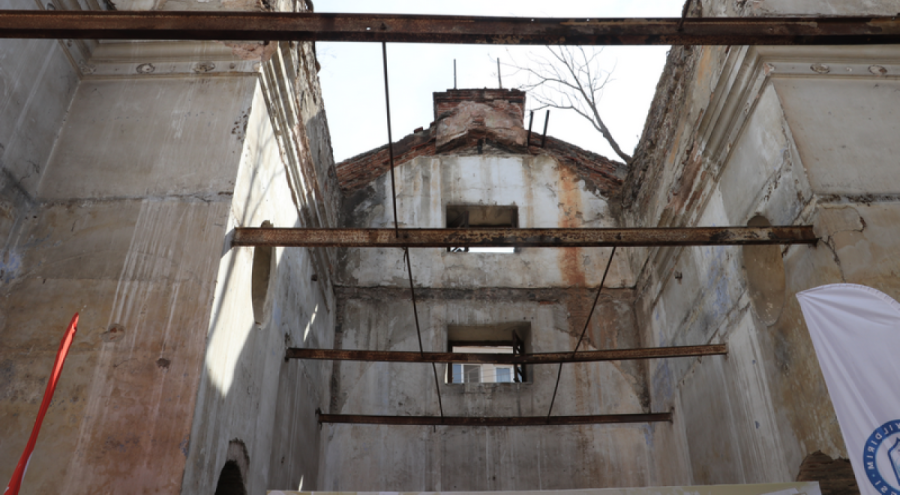 Bursa Yıldırım'da tarihi kilise, sanat merkezi olarak hizmet verecek