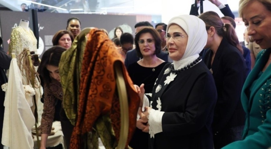 Bursa İpeği New York Türkevi'nde dünyaya tanıtıldı