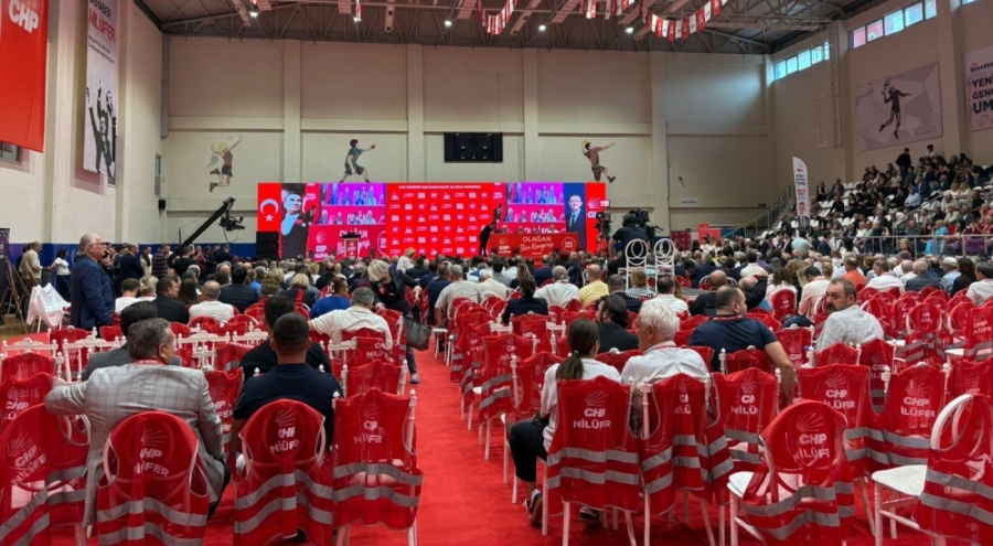 CHP Bursa Nilüfer'de ilçe kongresi heyecanı