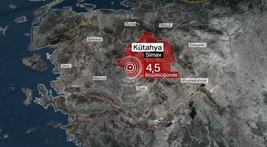 Simav'da 17 saatte 234 artçı deprem