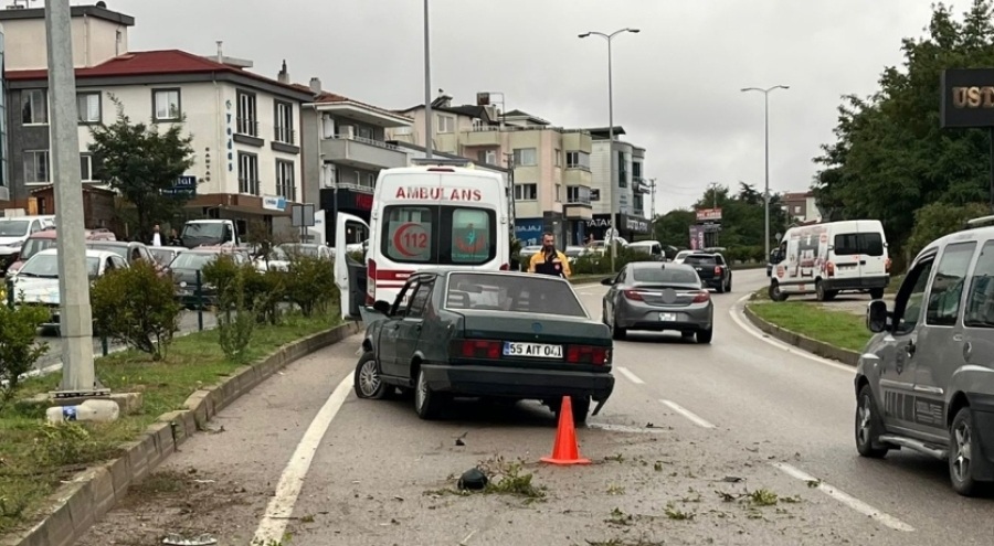 Sinop'ta 6 aracın karıştığı zincirleme kaza