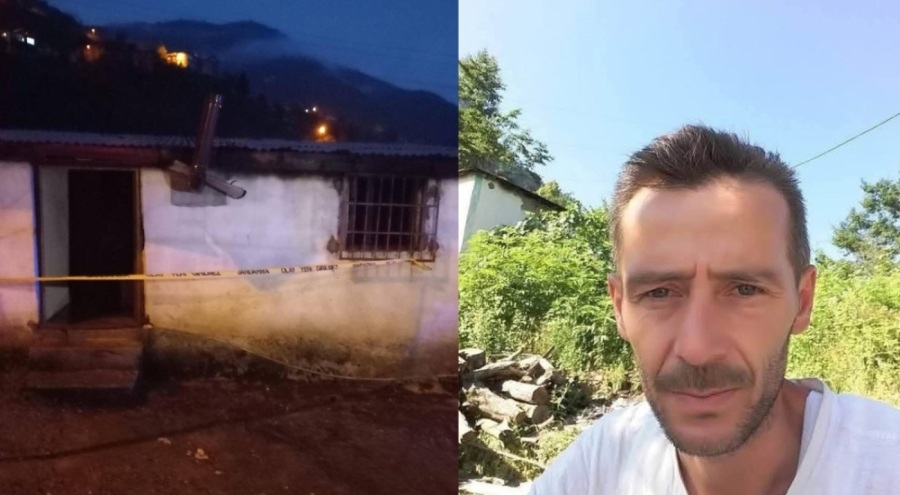 Ev yangınında can verdi