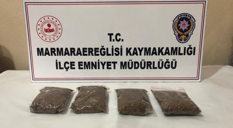 Tekirdağ'da uyuşturucu operasyonu