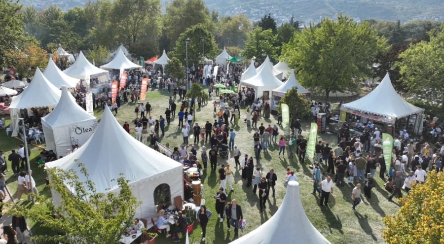 Gastronomi Festivali Bursa'yı uluslararası lezzetlerle buluşturdu