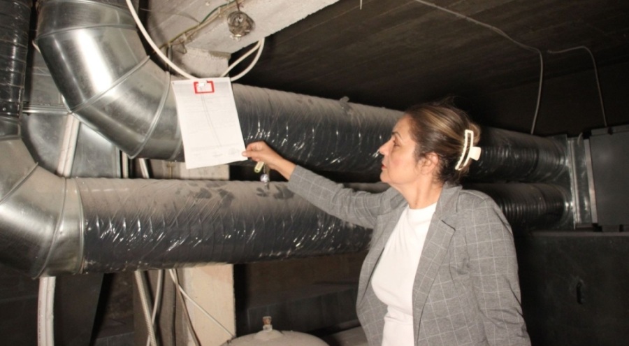 Baca için bina demirlerini kesti, bina sakinleri duruma isyan etti