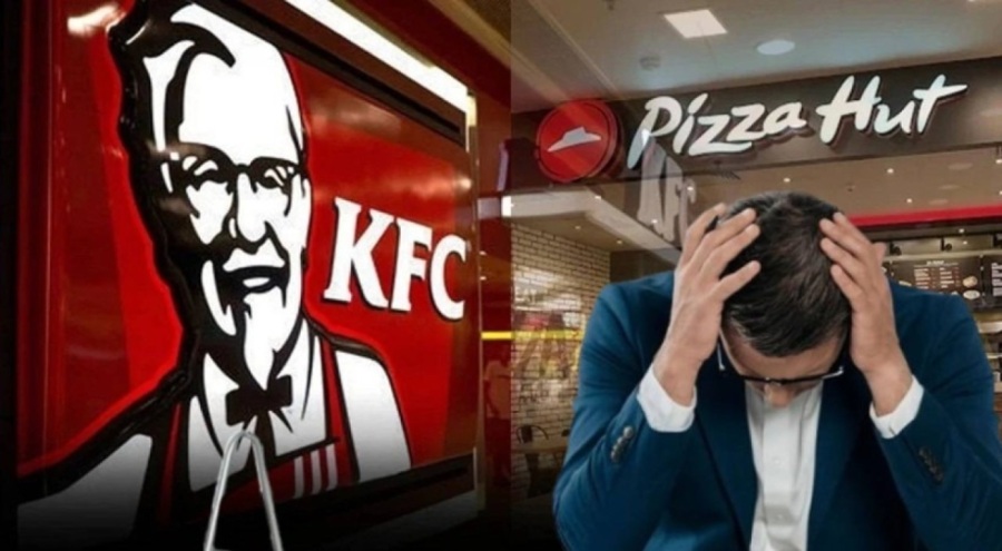 Pizza Hut ve KFC'nin sahibi olan dev şirket resmen iflas etti!