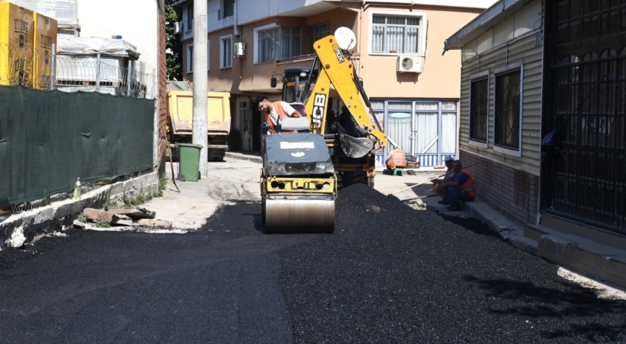 Osmangazi'de 9 ayda 29 bin ton asfalt yama çalışması yapıldı