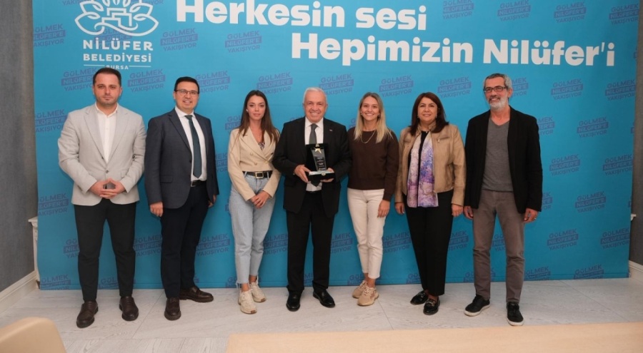 Nilüfer Belediyesi'ne "Altın Dokunuş Ödülü" verildi