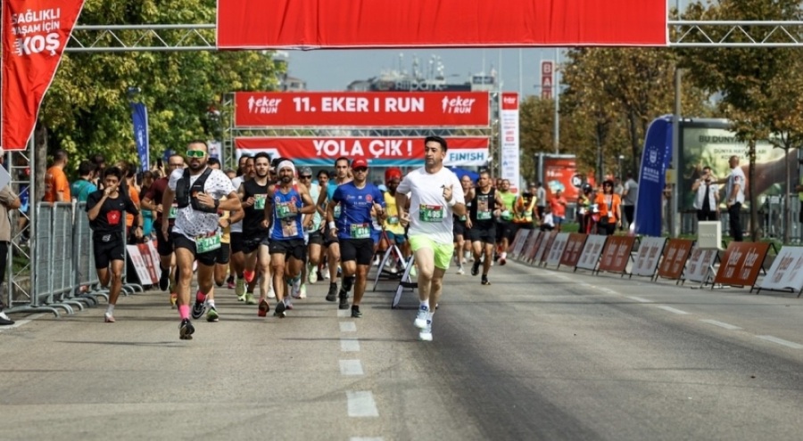Bursa'da 12'nci Eker I Run Koşusu nedeniyle bazı yollar trafiğe kapanacak