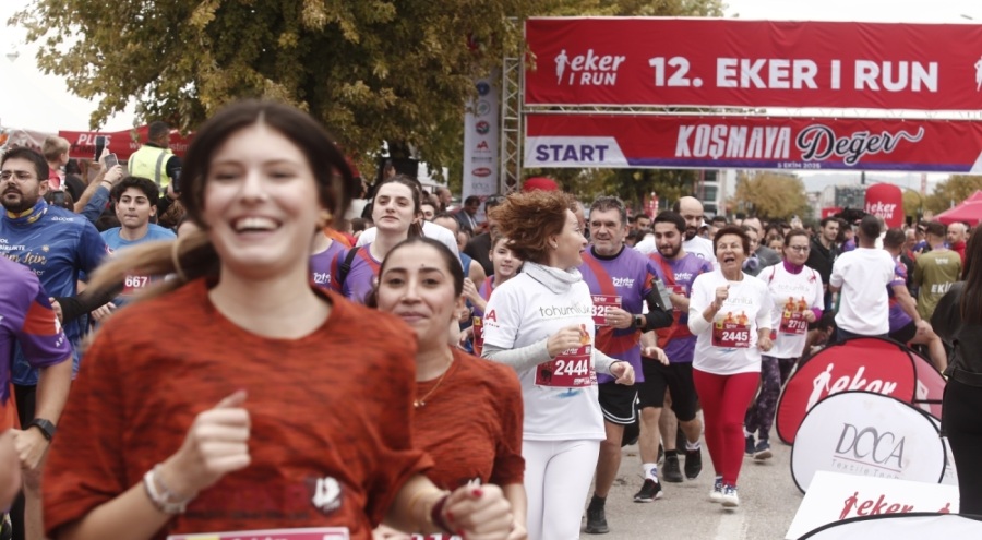 Bursa'da düzenlenen 12. Eker I Run, büyük bir spor şölenine dönüştü!
