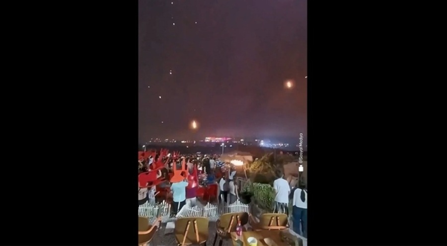 Çin'de yaşanan dron arızası havai fişek gösterisinde korku yarattı