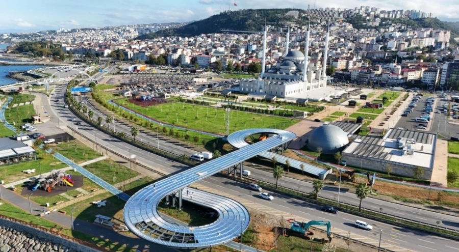 Türkiye'nin 11'inci kara yolu ekolojik köprüsünde sona doğru