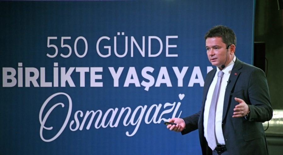 Başkan Aydın Osmangazi'nin 550 günlük karnesini açıkladı: "Osmangazi'de 'Biz' anlayışını değiştir...