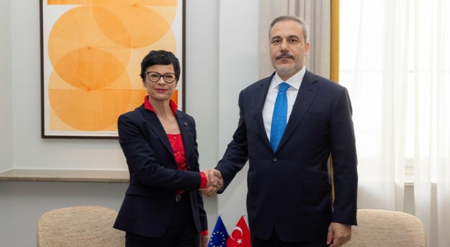Dışişleri Bakanı Fidan, Avrupa Komisyonu Genişlemeden Sorumlu Komiseri Kos ile görüştü