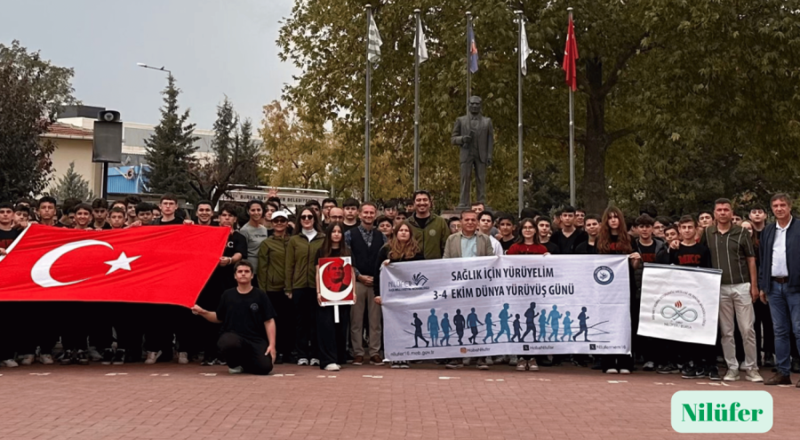Bursa'da "Dünya Yürüyüş Günü" etkinliği