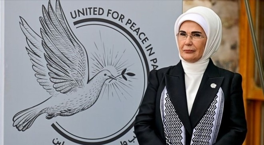 Emine Erdoğan'dan Gazze'ye destek