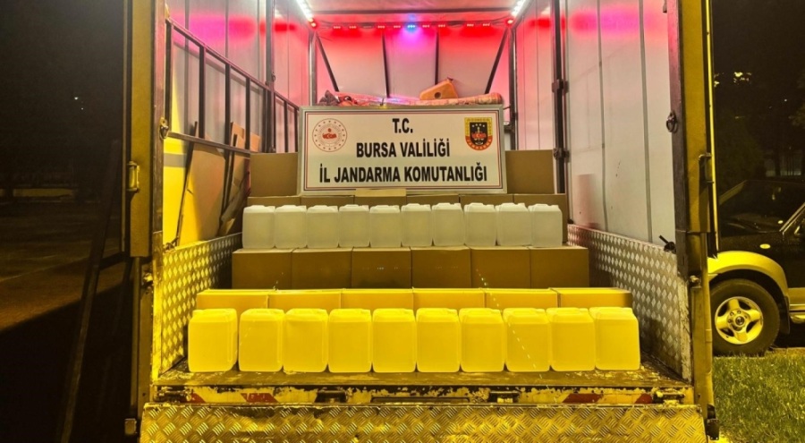 Bursa'da kaçak alkol tacirlerine operasyon!