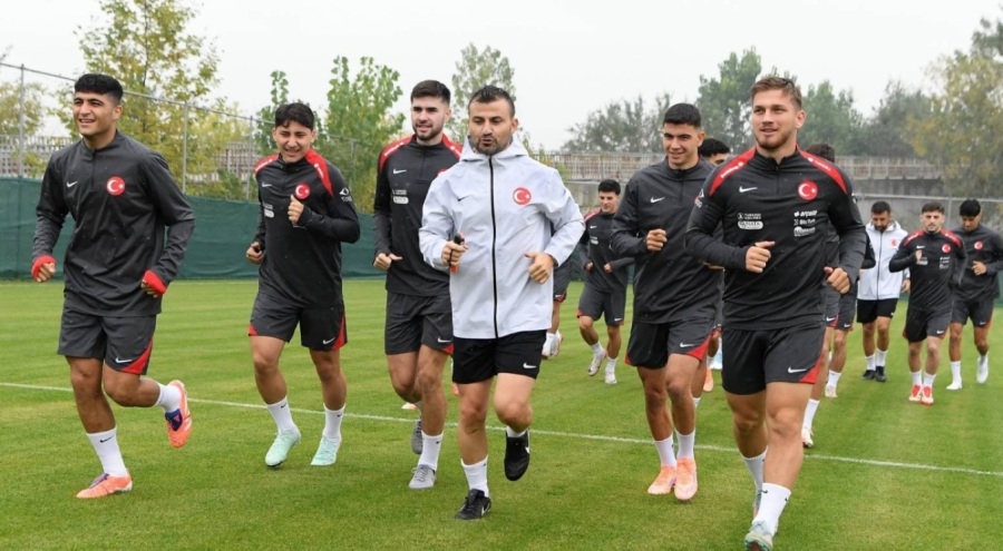 Ümit Milli Futbol Takımı, Litvanya maçının hazırlıklarına devam ediyor