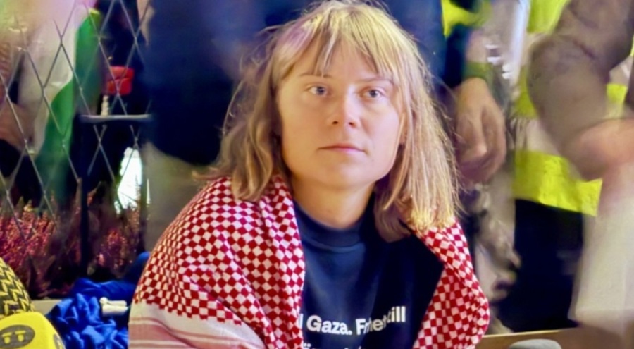 Greta Thunberg: İsrail'de temiz suya erişemedik