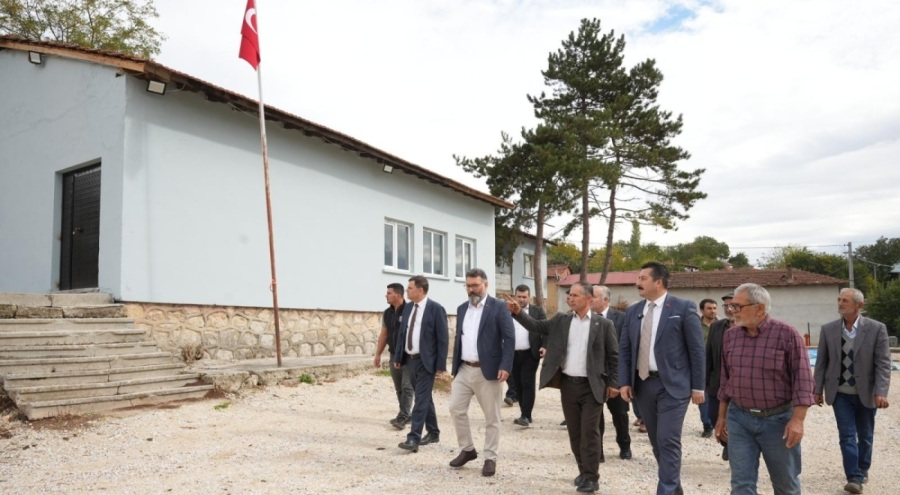 Yenişehir'de Yıldırım Mahallesi düğün salonunu tamamladı
