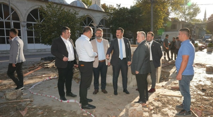 Bursa Yenişehir'e yeni meydan ve tarihi çeşme
