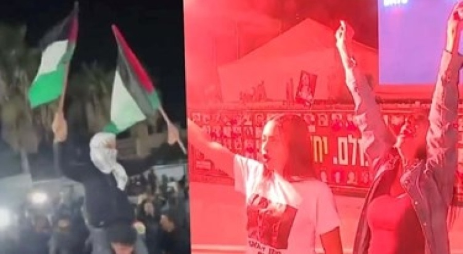 Gazze ve İsrail'de ateşkes kutlamaları