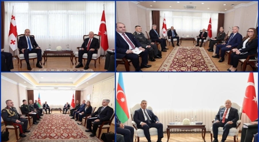 Milli Savunma Bakanı Yaşar Güler, Gürcistan Savunma Bakanı Chikovani ile görüştü