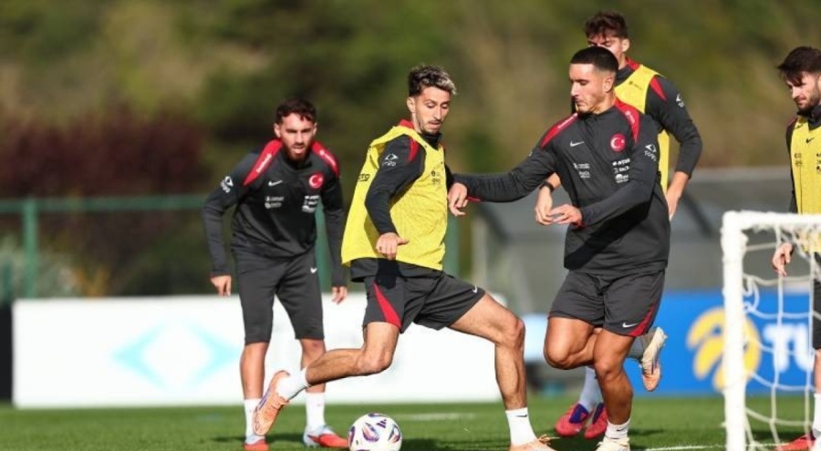 A Milli Futbol Takımı, Bulgaristan maçının hazırlıklarına devam ediyor